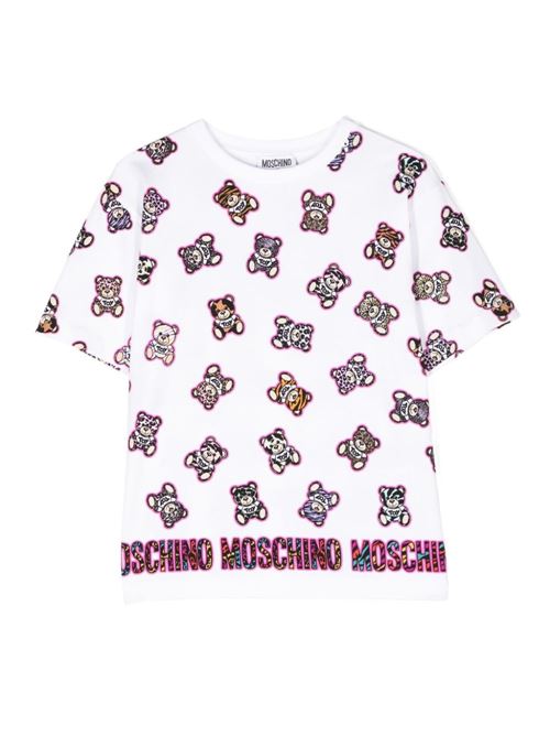 T-shirt bambina maxi MOSCHINO KID-TEEN | HAM060LBBD683533